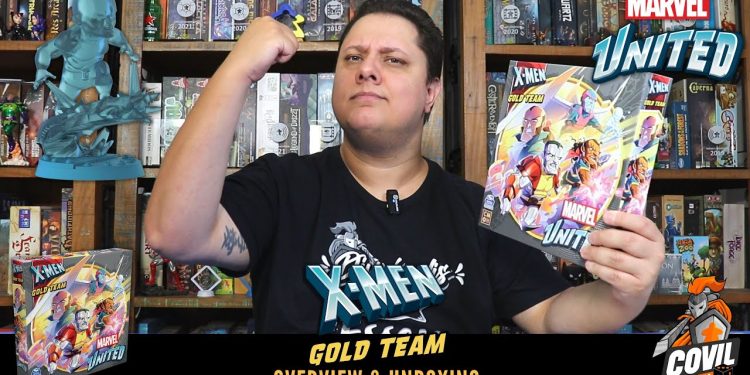 Overview & Unboxing Marvel United X-men: Gold Team