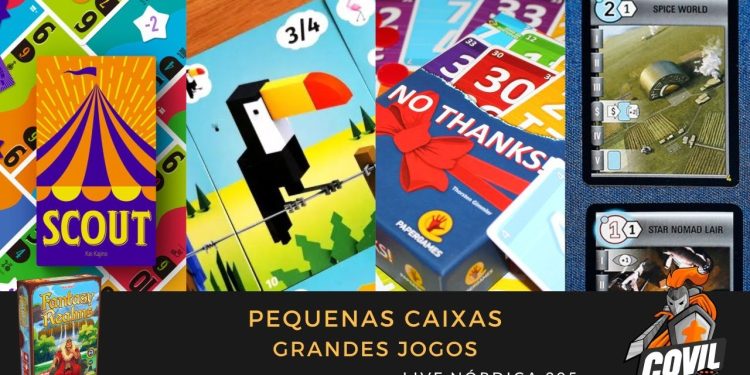 Live Nórdica 305 – Pequenas Caixas Grandes Jogos