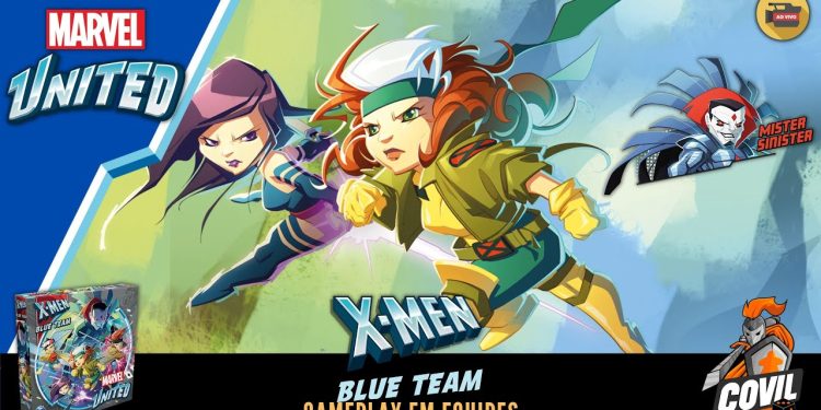Marvel United X-men Blue Team –  Gameplay em Equipes