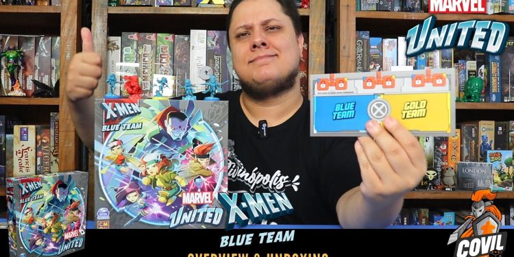 Overview & Unboxing Marvel United X-men: Blue Team