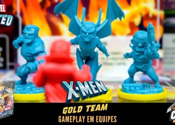 Marvel United X-men Gold Team –  Gameplay em Equipes