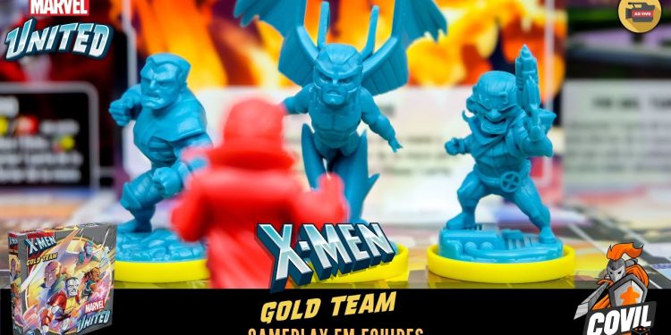 Marvel United X-men Gold Team –  Gameplay em Equipes
