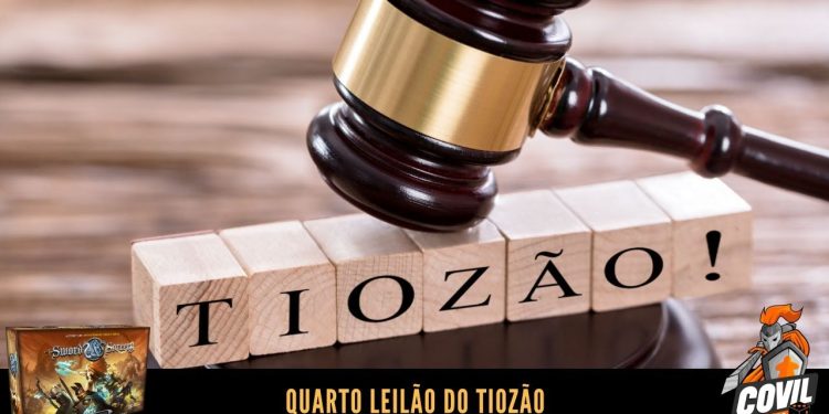 Quarto Leilão do Tiozão! Tudo começando em R$ 10,00!