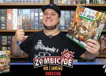 O que Tem na Caixa? Unboxing Zombicide Rio Z Janeiro