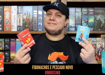 O que Tem na Caixa? Unboxing Fibonachos e Pescado Novo