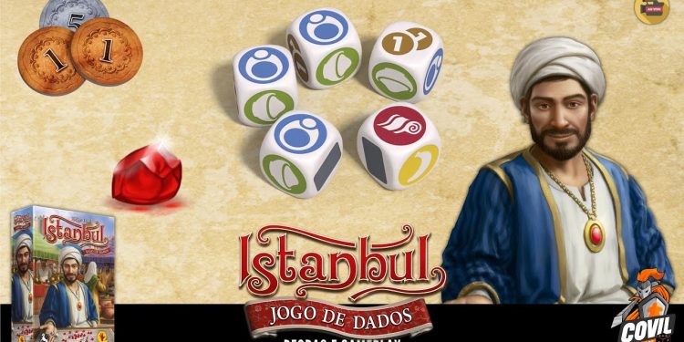Istanbul Jogo de Dados –  Regras e Gameplay