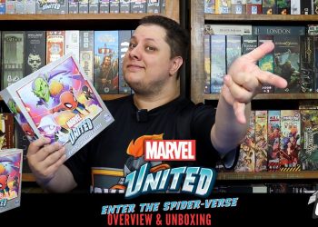 Overview & Unboxing Marvel United Enter the Spider-Verse