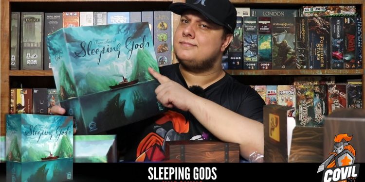 O que tem na Caixa? Unboxing Sleeping Gods