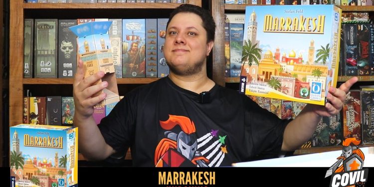 O que tem na Caixa? Unboxing Marrakesh