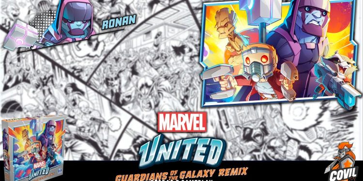 Marvel United Guardians of the Galaxy Remix –  Gameplay