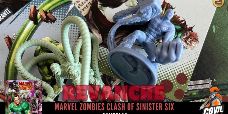 REVANCHE Marvel Zombies: Zombicide Competitivo  – Gameplay