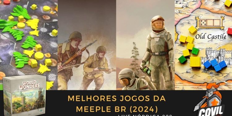 Live Nórdica 338 – Melhores Jogos da Meeple BR (2024)
