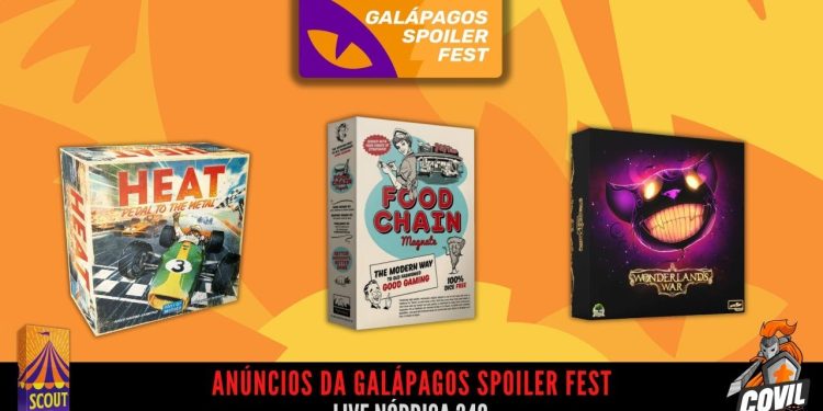 Live Nórdica 342 – Anúncios da Galápagos Spoiler Fest