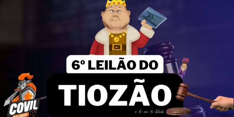Sexto Leilão do Tiozão! Tudo começando em R$ 10,00!