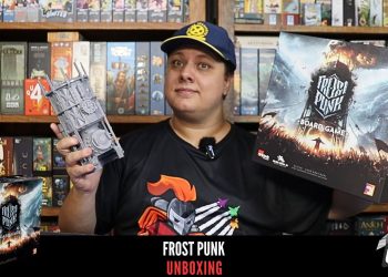 O Que Tem na Caixa? Unboxing Frost Punk Board Game