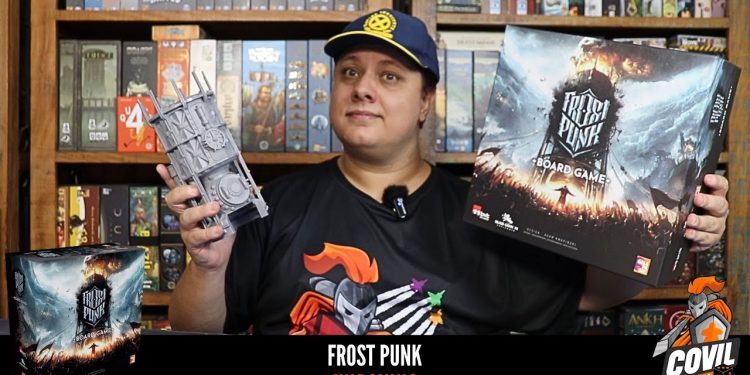 O Que Tem na Caixa? Unboxing Frost Punk Board Game