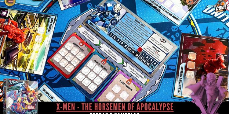 Marvel United X-Men – The Horsemen of Apocalypse –  Gameplay
