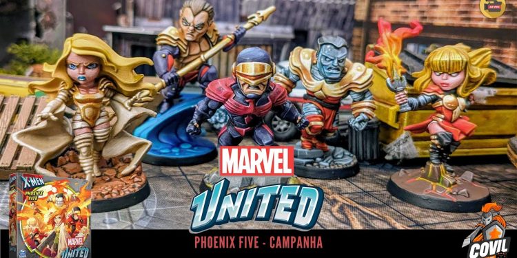 Marvel United X-Men – Phoenix Five –  Regras e Gameplay da Campanha