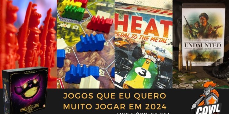 Live Nórdica 351 – Jogos que Eu Quero  Muito Jogar em 2024
