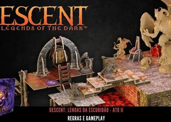 DESCENT: LENDAS DA ESCURIDÃO – ATO II   –  Regras e Gameplay