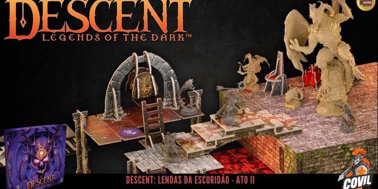 DESCENT: LENDAS DA ESCURIDÃO – ATO II   –  Regras e Gameplay