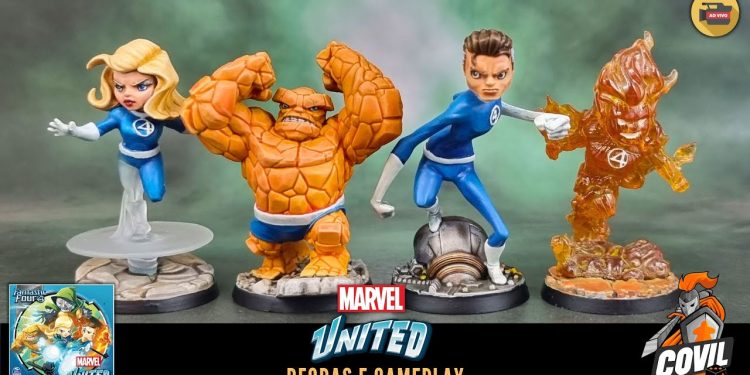 Marvel United X-Men – Fantastic Four –  Regras e Gameplay