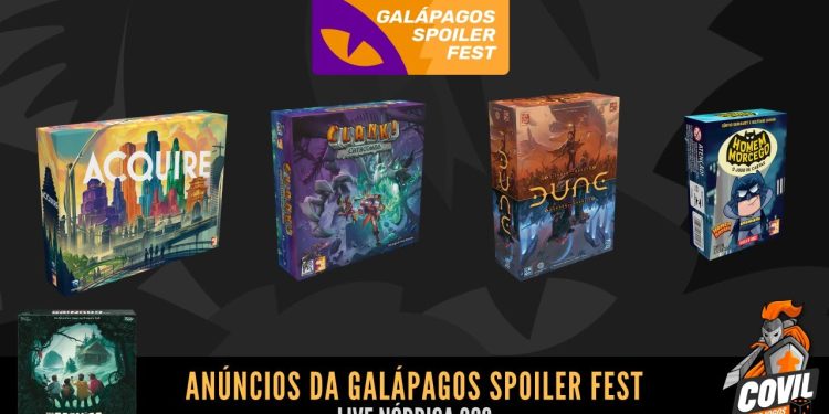 Live Nórdica 368 – Anúncios da Galápagos Spoiler Fest