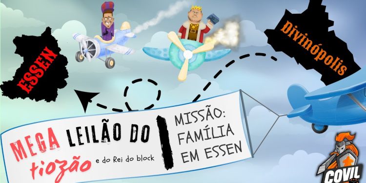 MEGA Leilão do Tiozão ! Ajude o Covil a ir pra Essen!!