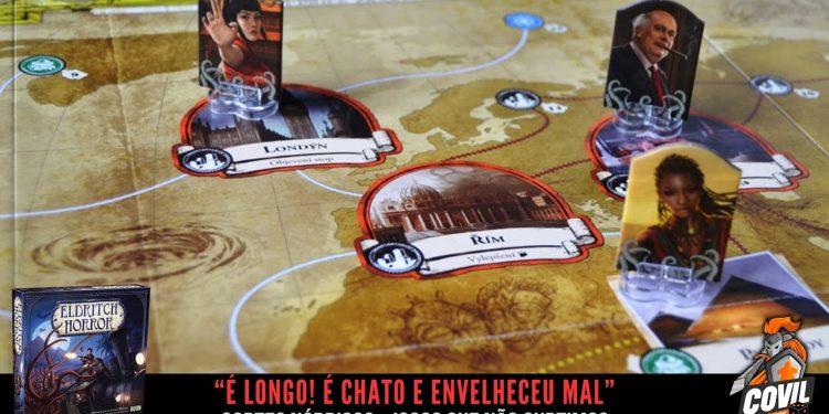 Eldritch Horror é Chato! – Cortes Nórdicos – Jogos que Não Curtimos