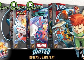 Marvel United X-men –  O Maior Desafio do Jogo? Regras e Gameplay
