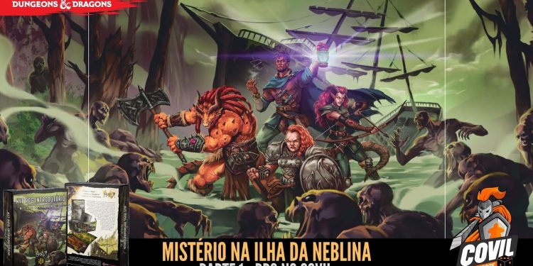 RPG no Covil – Mistério na Ilha da Neblina – Parte 01 | RPG DE MESA