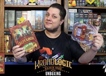 O que tem na Caixa? Unboxing Kronologic Paris 1920