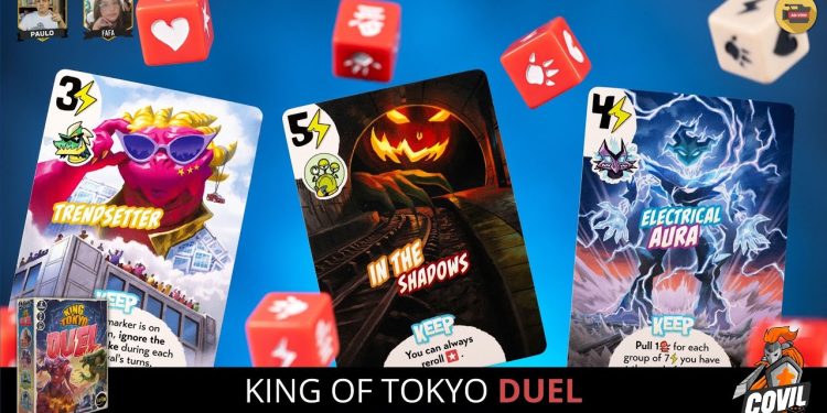 King of Tokyo Duel – Regras e Gameplay