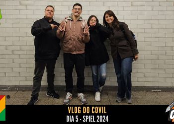 Vlog do Covil Dia 5 – Spiel 2024 (Dia da Imprensa)