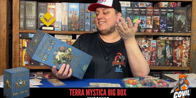 O que tem na Caixa? Unboxing Terra Mystica Big Box