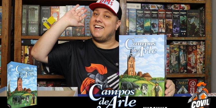O que tem na Caixa? Unboxing Campos de Arle