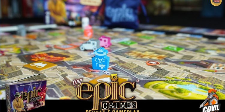 Tiny Epic Crimes – Regras e Gameplay