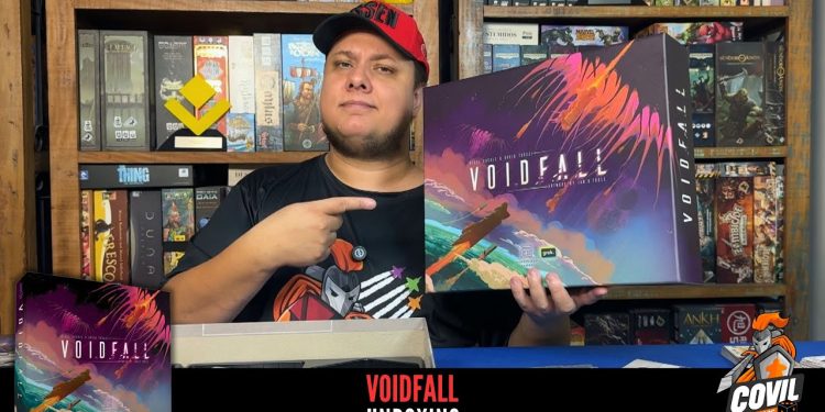 O que tem na Caixa? Unboxing Voidfall