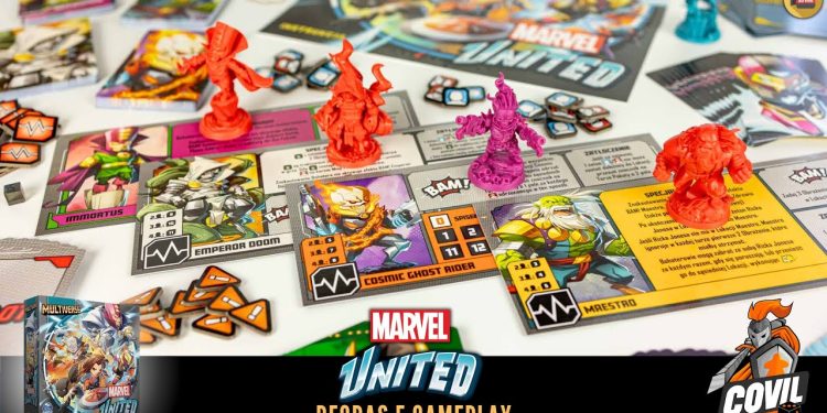 Marvel United Multiverse – Regras e Gameplay