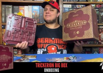O que tem na Caixa? Unboxing Trickerion Big Box