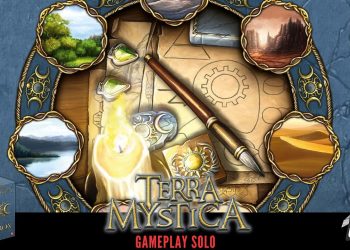 Terra Mystica Automa Solo Box – Gameplay contra Automa Dificuldade 4
