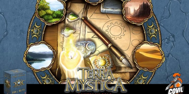Terra Mystica Automa Solo Box – Gameplay contra Automa Dificuldade 4