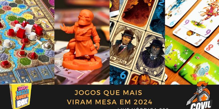 Live Nórdica 385 – Jogos que Mais  Viram Mesa em 2024