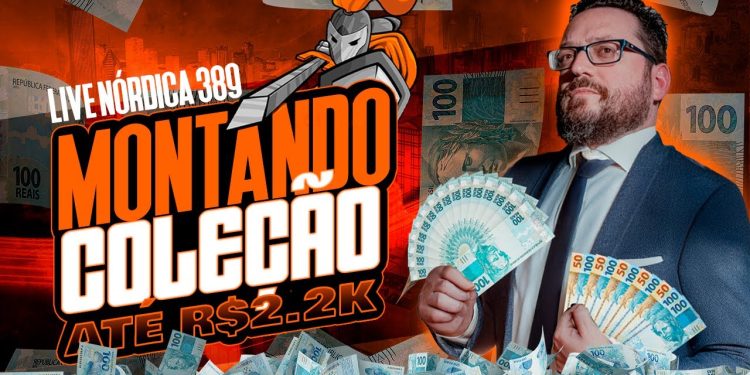 Live Nórdica 389 – Montando uma coleção até  R$2.200,00