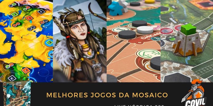 Live Nórdica 392 – Os Melhores Jogos da Mosaico! Sorteio para Apoiadores e para a Galera do Chat!