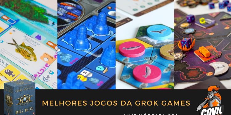 Live Nórdica 391 – Os Melhores Jogos da Grok Games