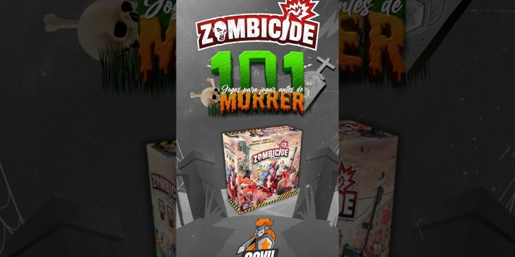 Zombicide – 101 Jogos pra Jogar Antes de Morrer #shorts #boardgames #ameritrash