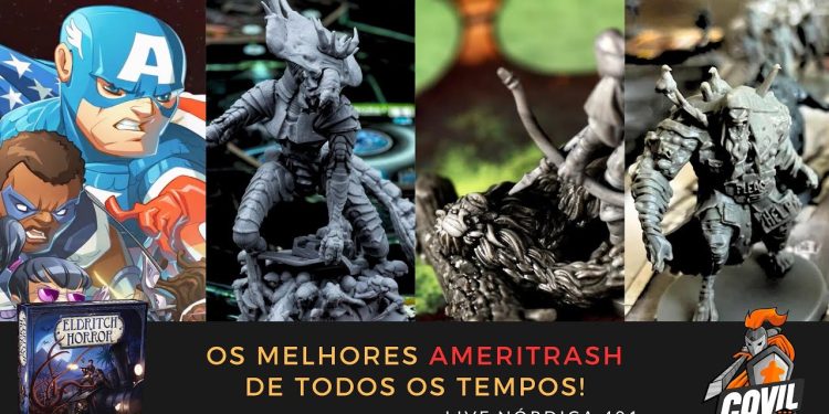 Live Nórdica 401 – Os Melhores Ameritrash de TODOS OS TEMPOS!