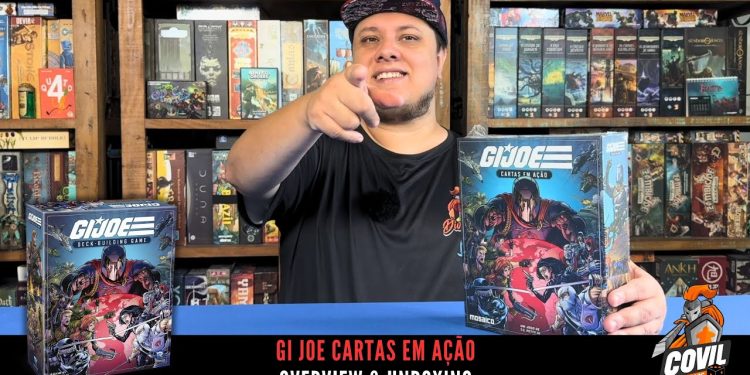 Overview & Unboxing GI Joe – Cartas em Ação