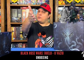 O Que Tem na Caixa? Unboxing Black Rose Wars Duelo – O Vazio